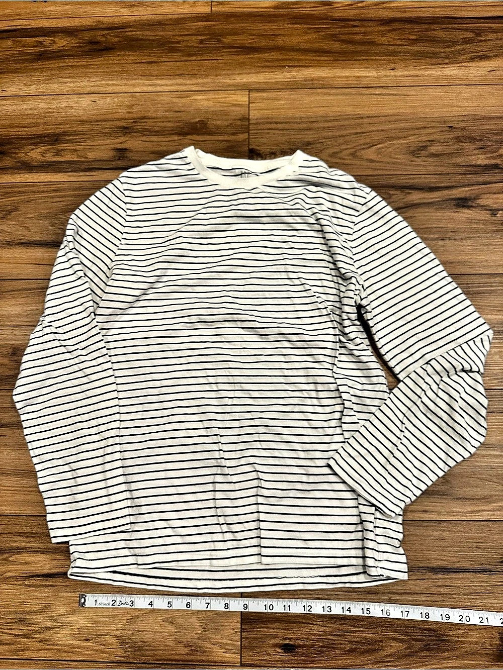 GAP Everyday Striped Long Sleeve T-Shirt